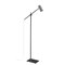 Z-Lite Calumet 1 Light Floor Lamp, Matte Black + Polished Nickel & Polished Nickel 814FL-MB-PN - alternate 5